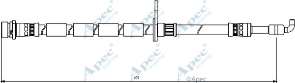 APEC BRAKING Jarruletku HOS3868